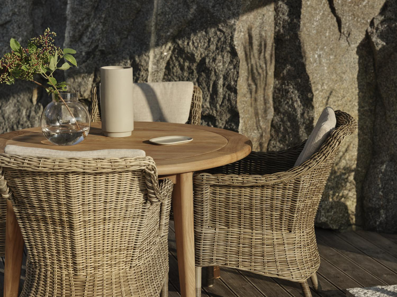 Brafab Lilja Rund Matbord 120 Teak