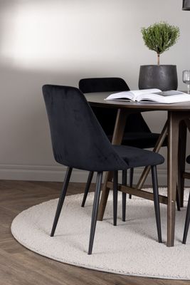 Venture Home Matgrupp Kaseindon med stolarna Night