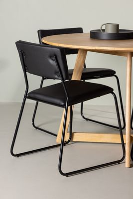 Venture Home Matgrupp Yadikon med Kenth Stolar