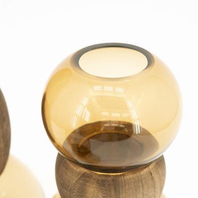 By Boo Verra Medium - Brun Glasvas