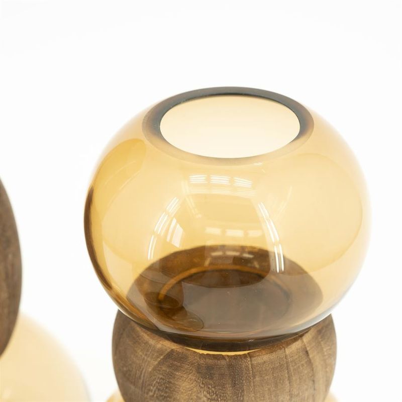 By Boo Verra Medium - Brun Glasvas