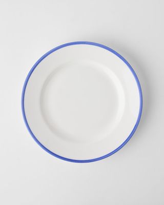 Gustavsberg SOMMAR Hav, Tallrik 22 cm m bräm