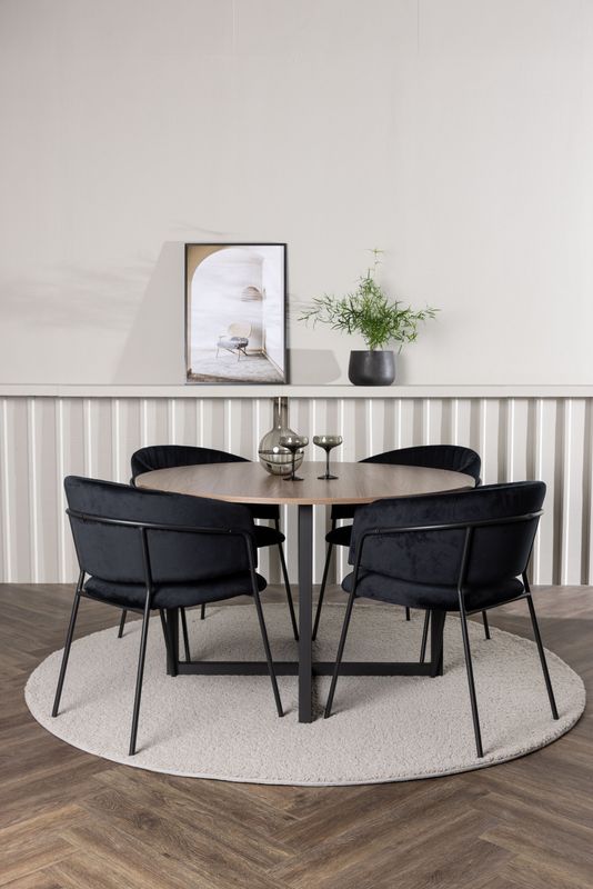 Venture Home Matgrupp Durango med stolarna Selma