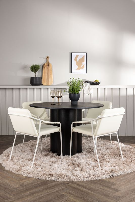 Venture Home Matgrupp Olivia med stolarna Tvist