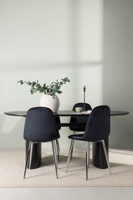 Venture Home Matgrupp Isolde med stolarna Polar