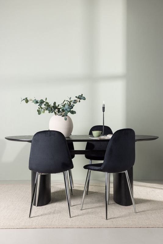 Venture Home Matgrupp Isolde med stolarna Polar