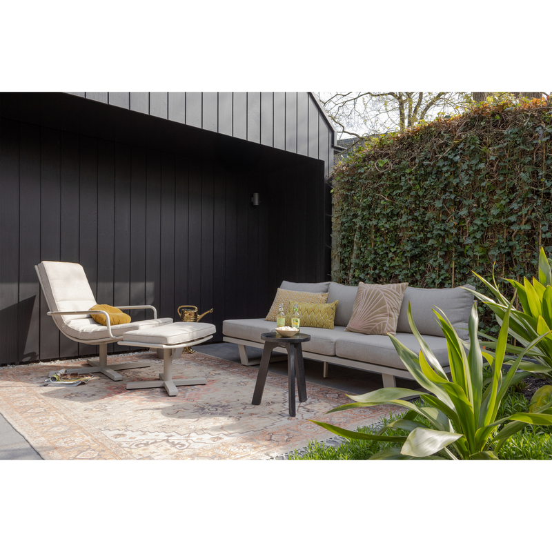 WOOOD Coosa Trädgårdsfåtölj i Aluminium Sand