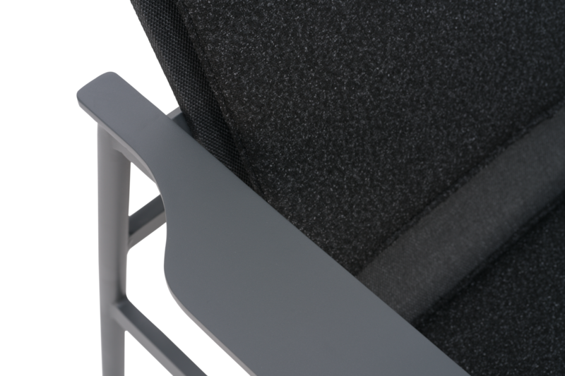 Brafab Soro Fåtölj Antracit/Teddy Black