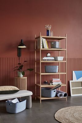 Hübsch Studio Vägglampa Svart