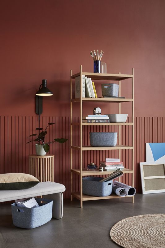 Hübsch Studio Vägglampa Svart