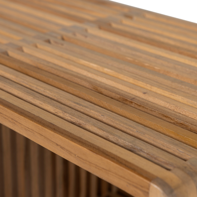 WOOOD Jasmijn Sidobord Återvunnet Teak - Set om 2