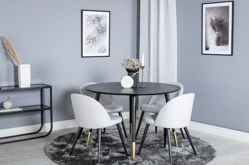 Venture Home Matgrupp Dipp med stolarna Velvet