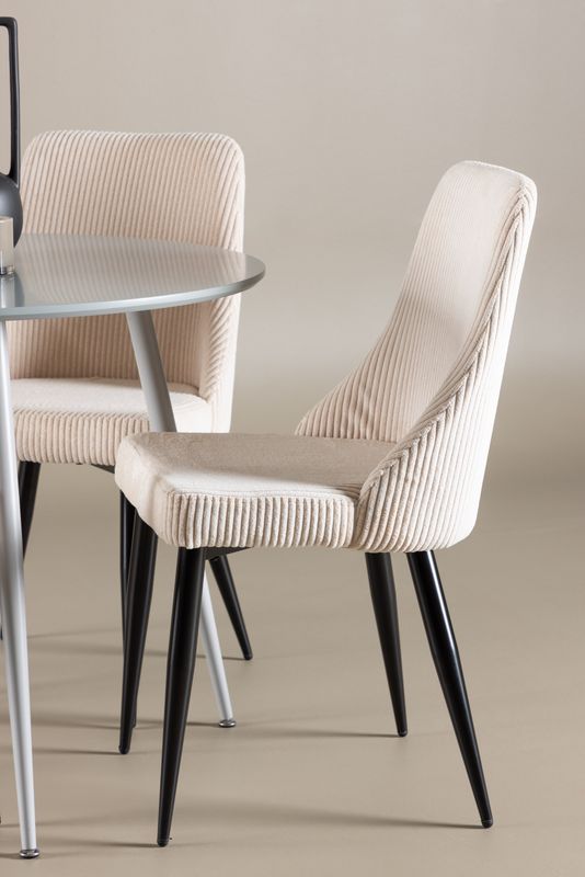 Venture Home Plaza Matbord med Leone Matstol