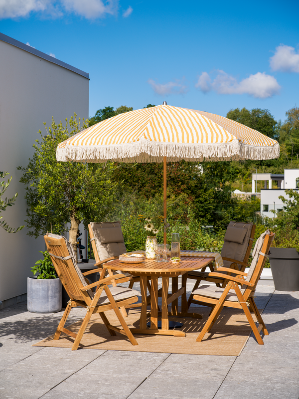 Brafab Veronica positionsstol natur teak