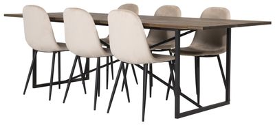 Venture Home Padang Rektangulär Matgrupp