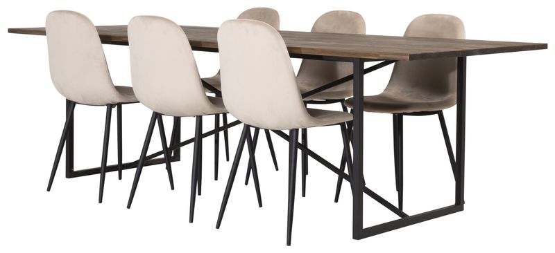 Venture Home Padang Rektangulär Matgrupp