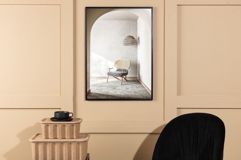 Venture Home Lounge Chair Poster Beige