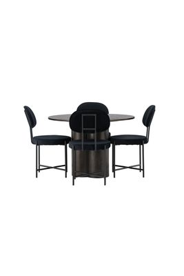 Venture Home Matgrupp Olivia med Stolar Stella