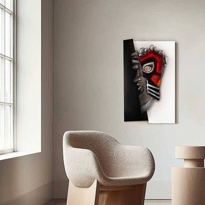 68196-Ironman-art-glass-Mats-Jonasson-Målerås-lifestyle