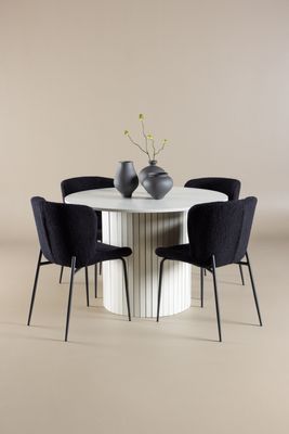 Venture Home Härön Matbord med Modesto Matstol