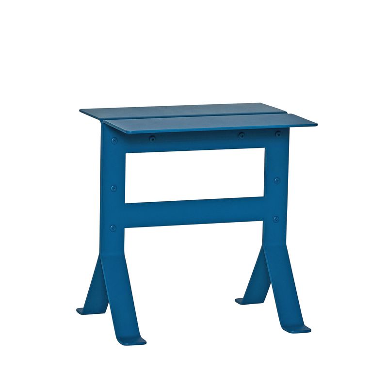 Hübsch Fold sidobord petrol 40x30xh42 cm