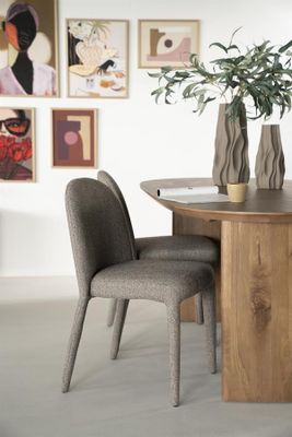 Eleonora Stol Jaxx - Taupe Toscane Mullvad