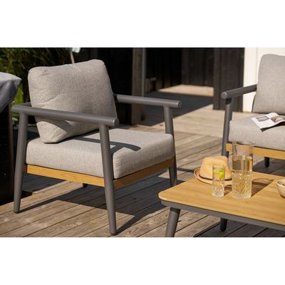 House Nordic Comillas Loungeset Grå Beige