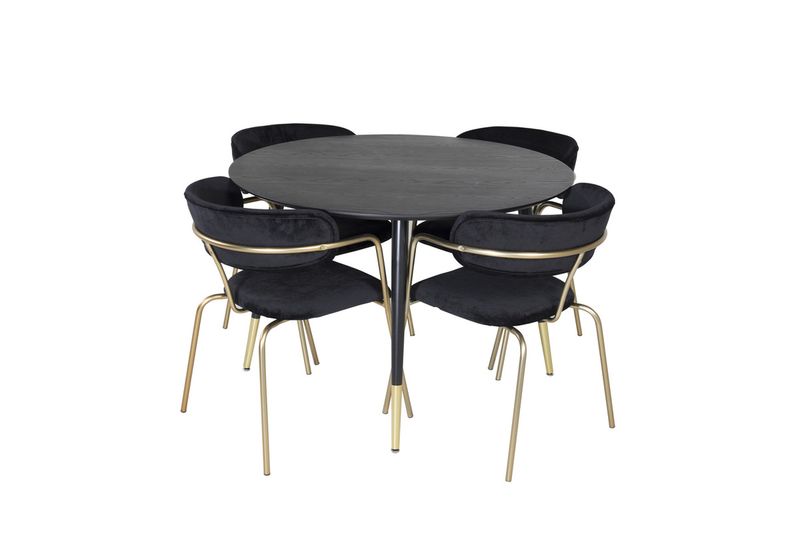 Venture Home Matgrupp Dipp med stolarna Arrow