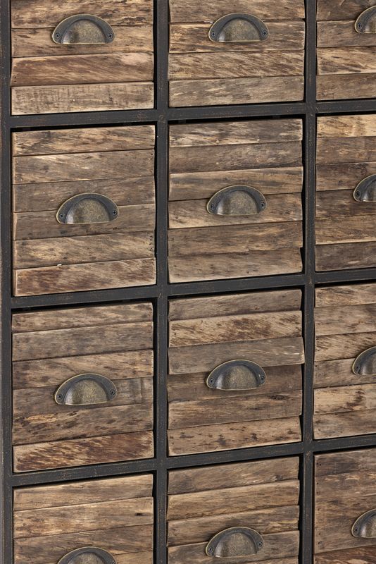 Bloomingville Matteo Lådor, Svart Metall