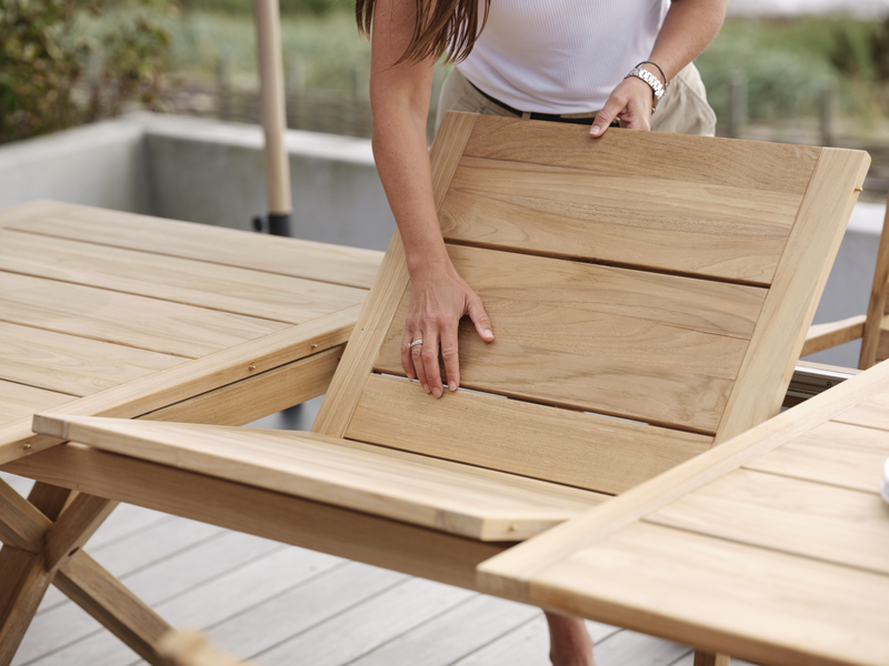 Brafab Brutus Matbord 100x200-265 cm i Teak