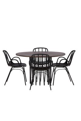 Venture Home Matgrupp Stone med Dyrön Stolar