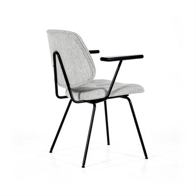 Eleonora Stol Lynn med armstöd - grå fletcher