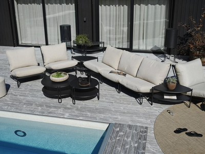 Brafab Blixt Soffbord 85 cm Svart