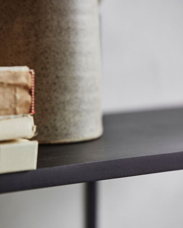 Nordal TANO hylla, trä - svart