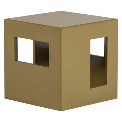 vtwonen Modern Sidobord i MDF Trä med Högglans, Honungsgult