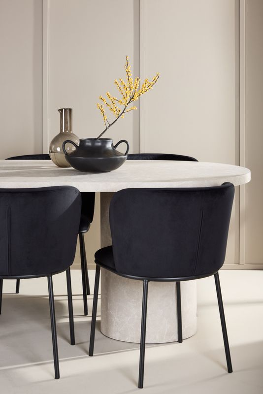 Venture Home Matbord Narvik med Edina Stol