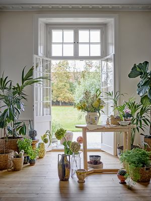 Bloomingville Serrone Konsolbord, Natur, Gummiträ