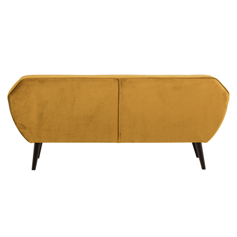 WOOOD Rocco Soffa 187 cm i Ockragul Sammet