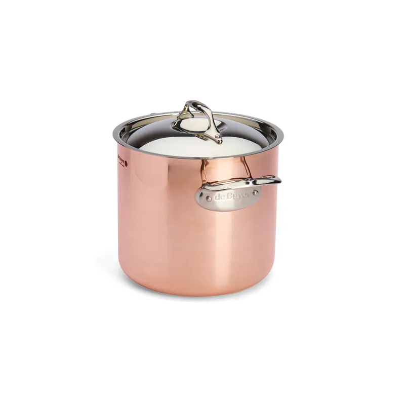 De Buyer Prima Matera hög gryta med lock induktion 20 cm