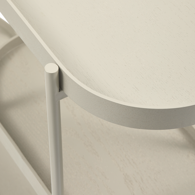 WOOOD Noan Sidobord i Trä och Metall - Antik Beige