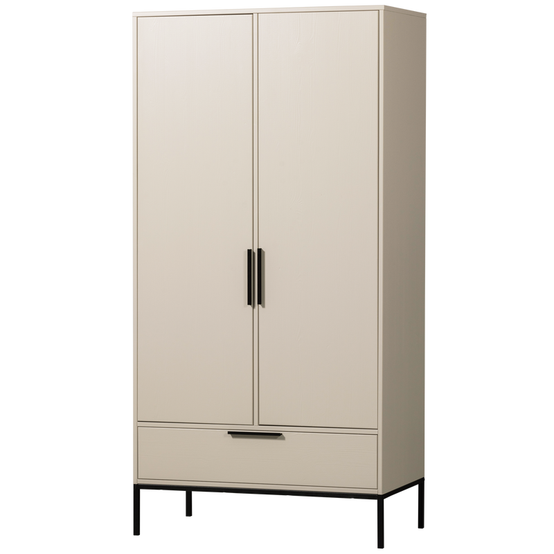 WOOOD Adam 2-dörrars skåp i massivt furu