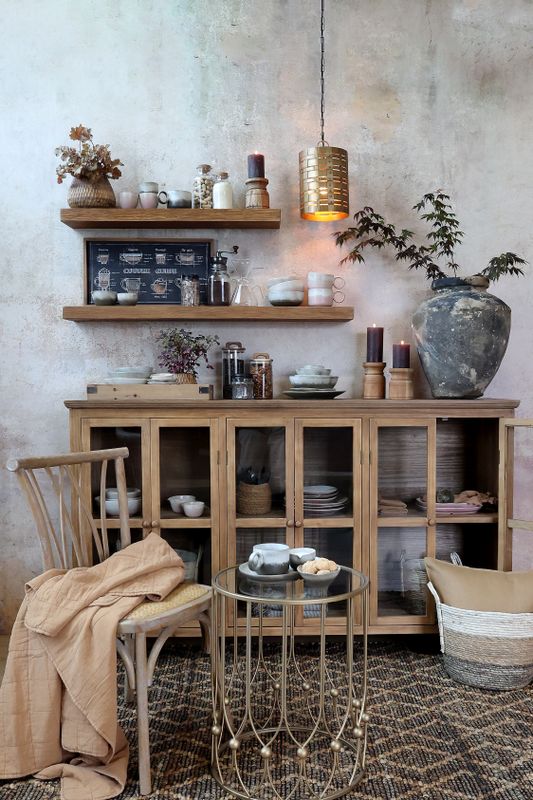 Chiq Antique Lampa med Mönster