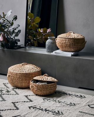 House Doctor Rata Förvaringslådor Natur