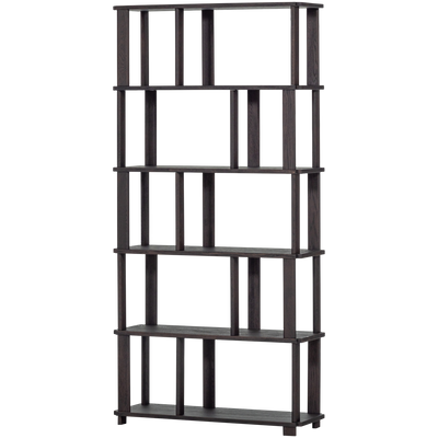 WOOOD Riss Bokhylla Ek Mystic Brun 186x90 cm