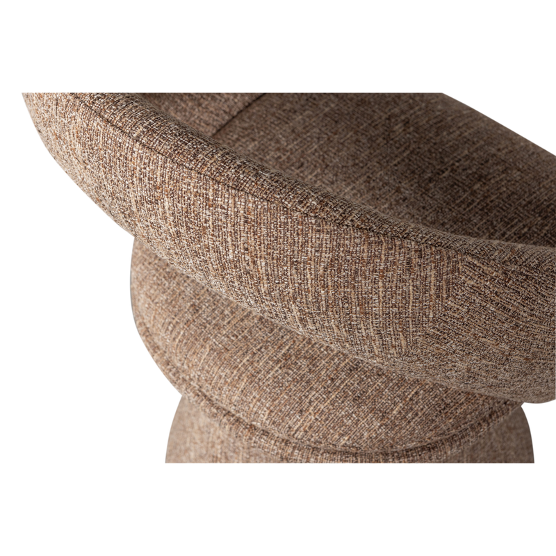 WOOOD Winter Svängbar Matstol i Naturlig Melange