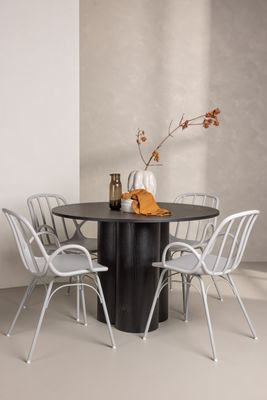 Venture Home Matgrupp Olivia med stolarna Dyrön