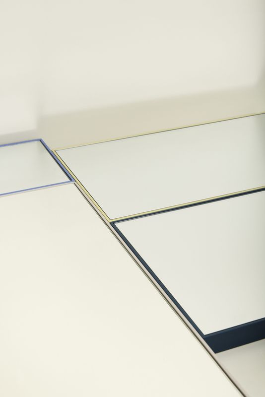 Hübsch Shine Spegel X-Large Grå 50x4xh120cm