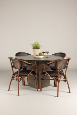 Venture Home Santa Fe Rund Matgrupp