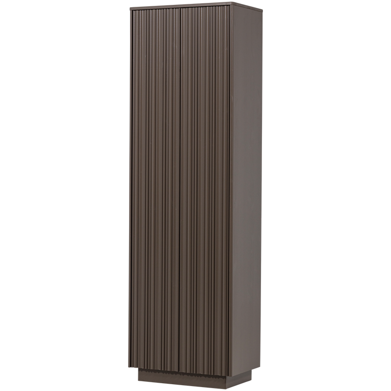 WOOOD Nova Hög Förvaringsskåp i Furu Truffle