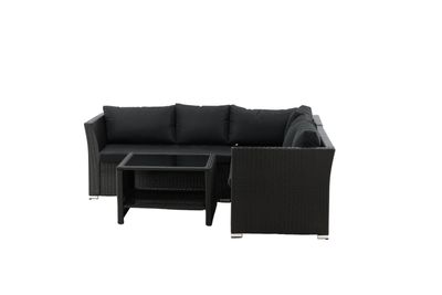 Venture Home Haiti Loungegrupp i Svart Konstrotting